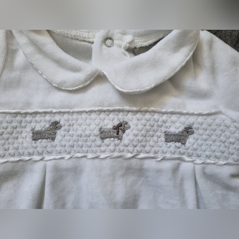 Rock a bye baby boutique baby grow sleep suit age 6-9 months - Picture 2 of 3
